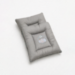 China Velvet Embossed Baby Mattress Set – Grey