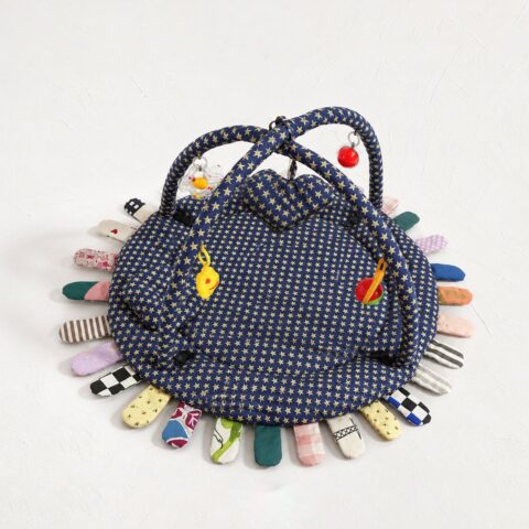 Navy Star Sensory Play Gym & Net